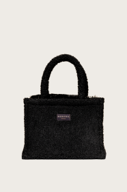 TEDDY BLACK MEDIUM TOTE BAG